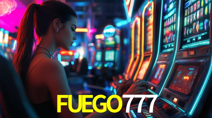Interfaz de la app móvil FUEGO777 en un smartphone moderno